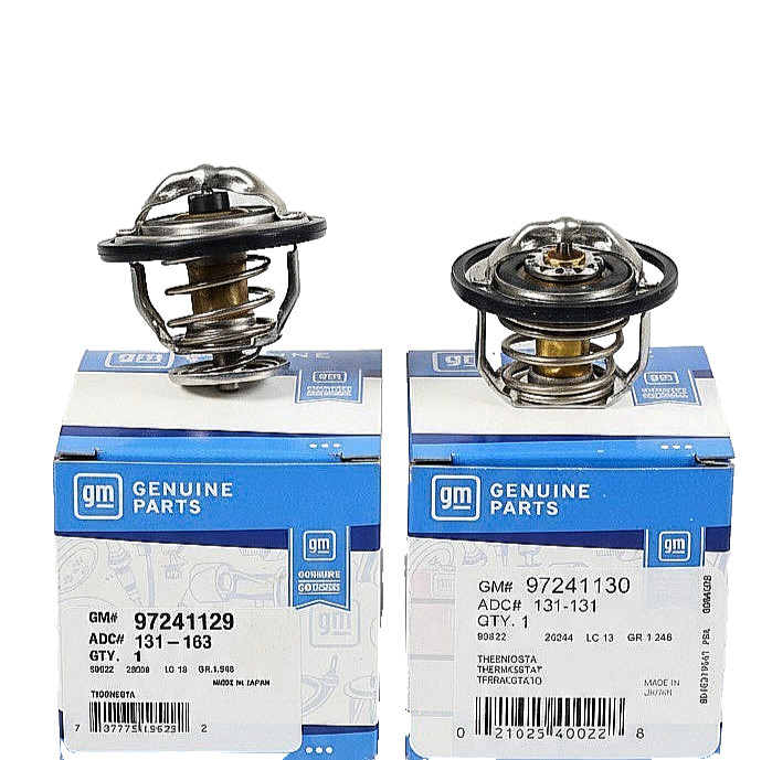 OEM GM ACDelco 180 & 185 Thermostat Kit Front Rear 2001-2018 Duramax Diesel