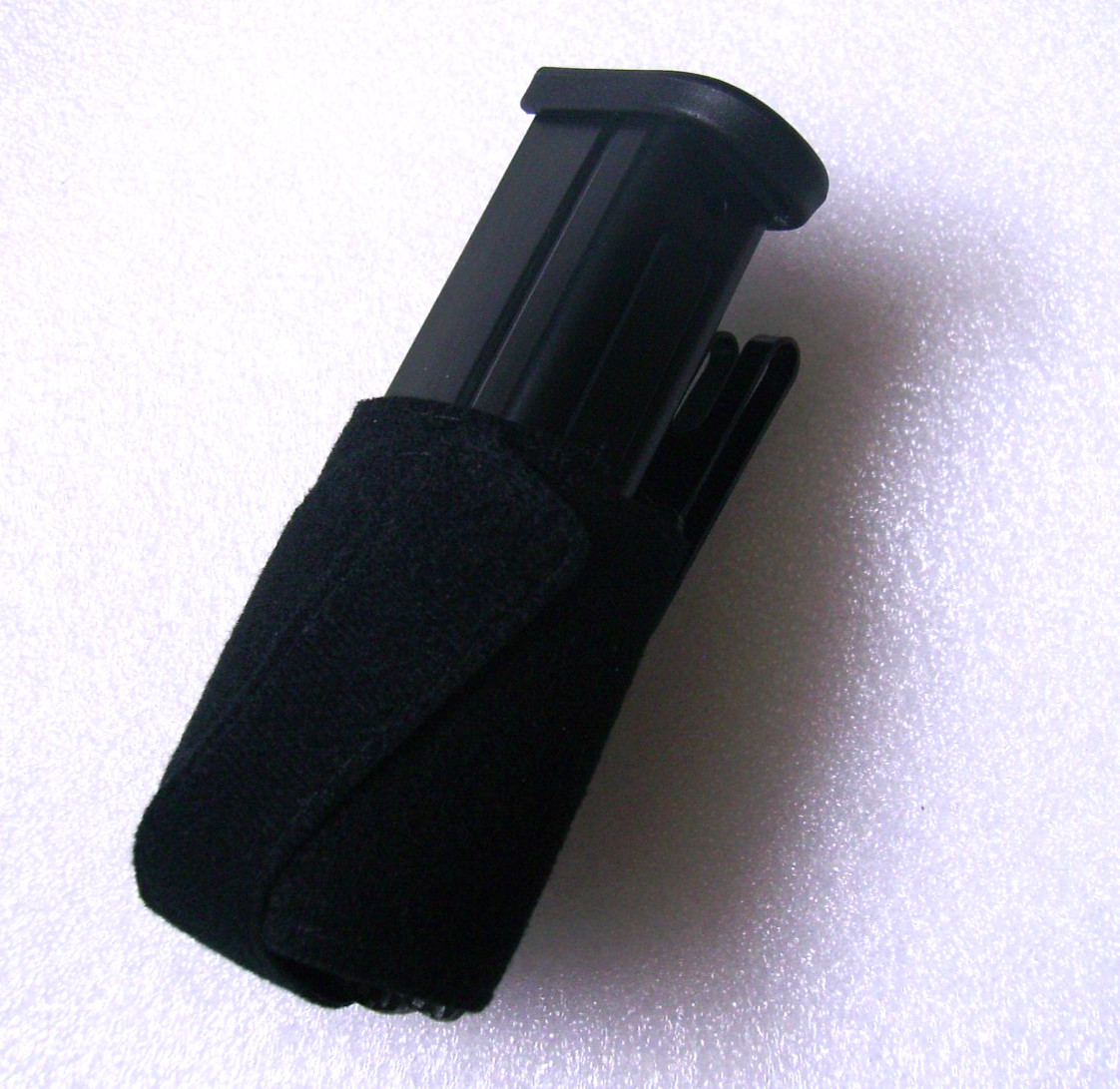 VNSH MAG MATE Universal Handgun Mag Holder w/ Belt Clip (Carbon Fiber, H&L adj.)