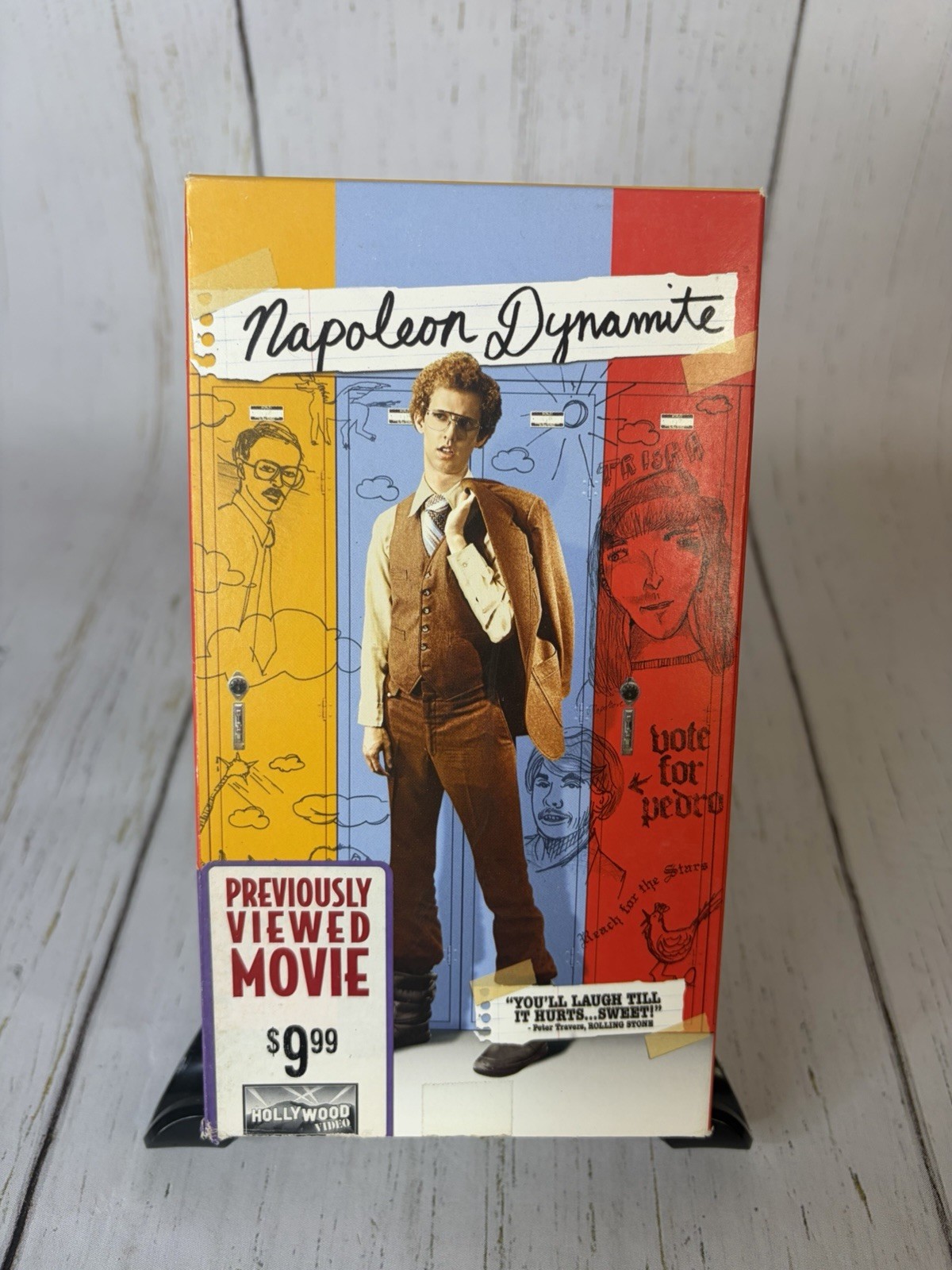 Napoleon Dynamite VHS (2004) Late Era Cassette Tested  Y2K Rare Rental