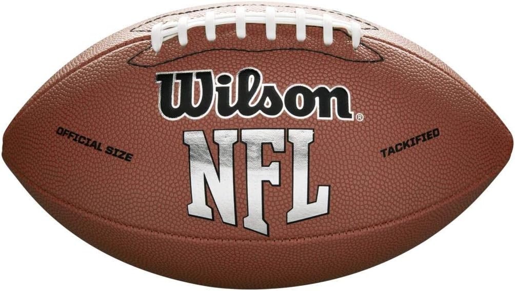 Wilson NFL MVP Football Official Size 9 Composite Leather American Game Ball NEW