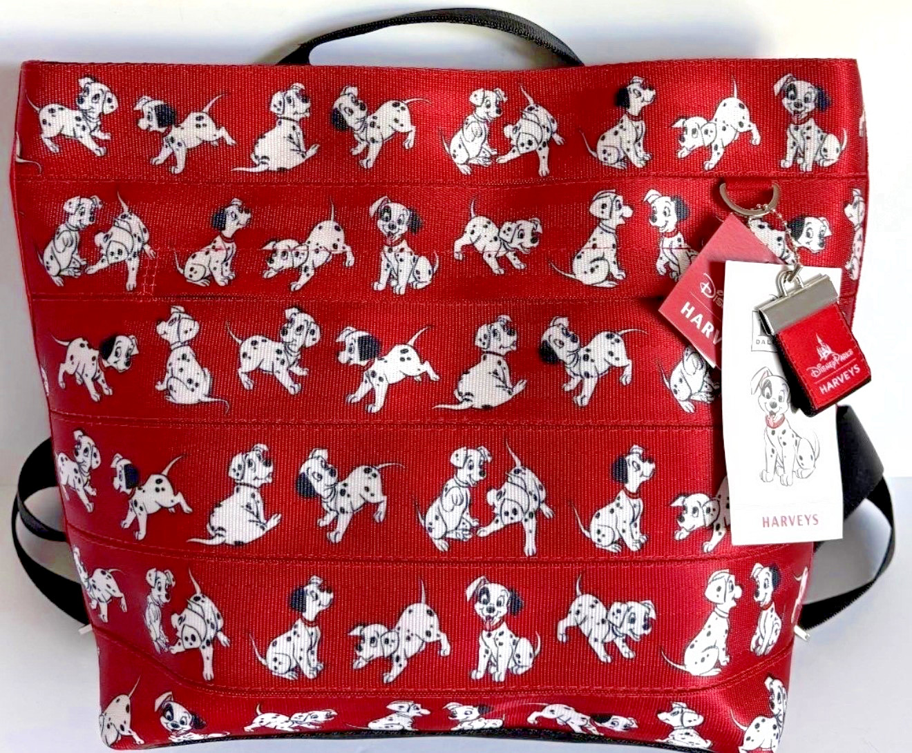 2026 Disney Parks Harveys 101 Dalmations Backpack Bag Purse NEW With Tags 2026 Disney Parks Harveys 101 Dalmations Backpack Bag Purse NEW With Tags