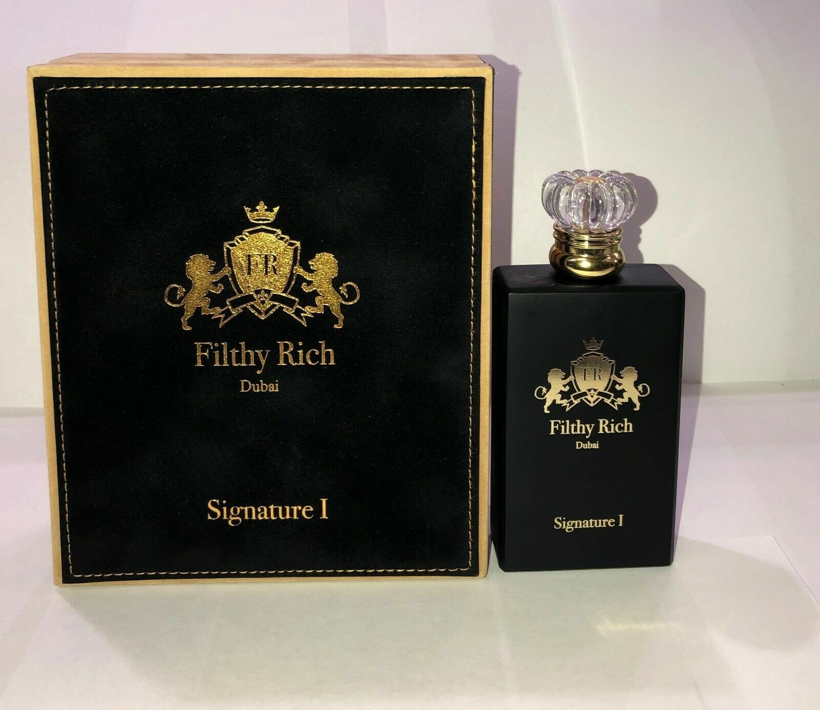 Filthy Rich Dubai Signature I 4.2 OZ EDP for men (Plus 1 surprise perfume free) Filthy Rich Dubai Signature I 4.2 OZ EDP for men (Plus 1 surprise perfume free)