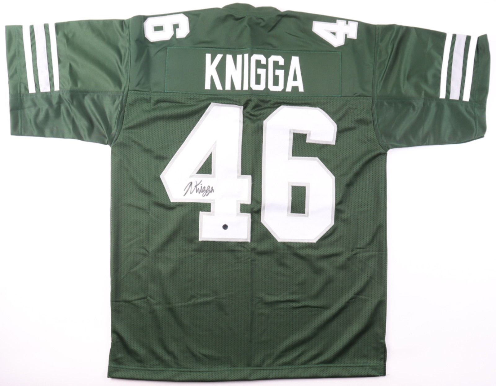 Noah Knigga Signed Autographed Eastern Michigan Custom Jersey WilderTAG COA Noah Knigga Signed Autographed Eastern Michigan Custom Jersey WilderTAG COA