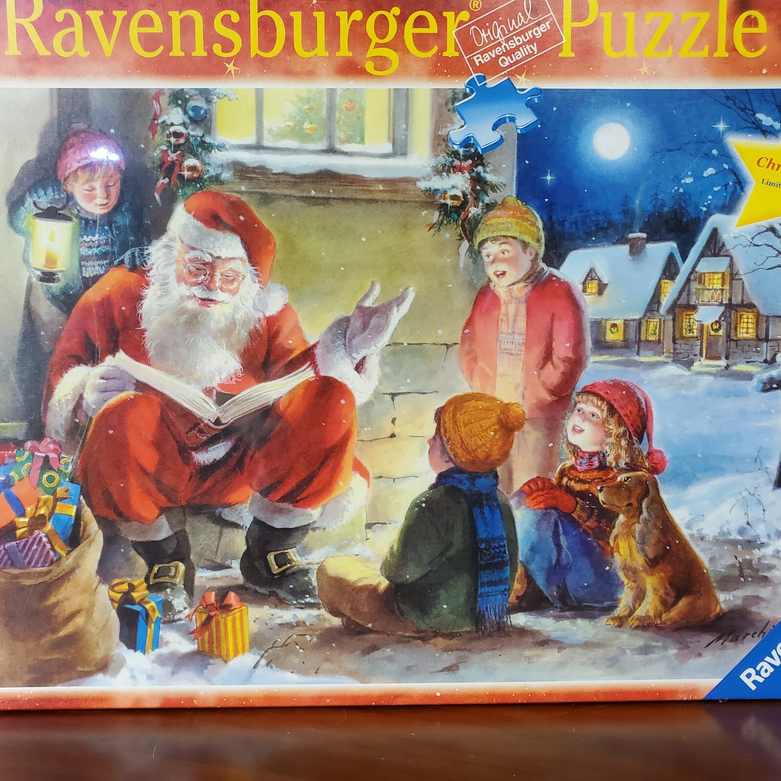 Ravensburger Jigsaw Puzzle Christmas Santa’s Story Time Limited 1000 Pcs SEALED Ravensburger Jigsaw Puzzle Christmas Santa’s Story Time Limited 1000 Pcs SEALED