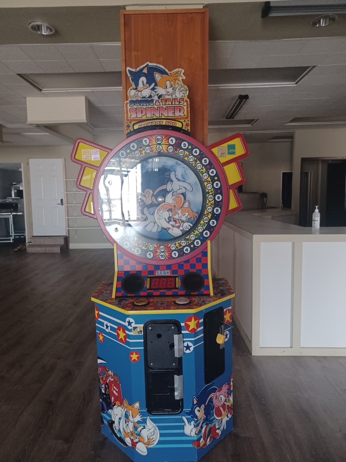 Sonic And Tales Spinner Arcade Game Sonic And Tales Spinner Arcade Game