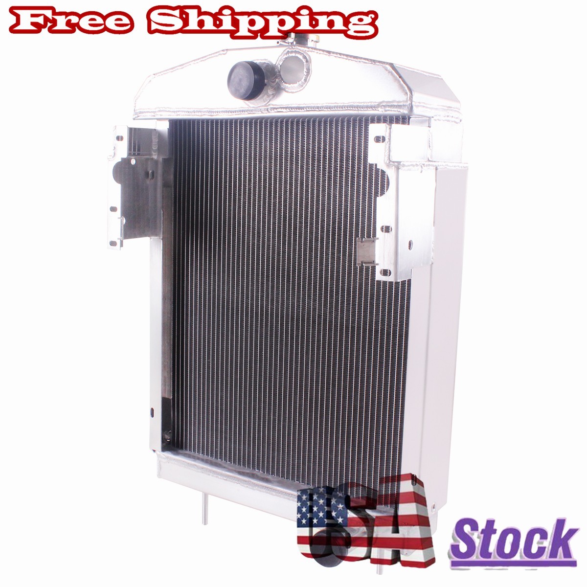 Aluminum 3Row Radiator For Farmall International M MD MTA Super M W6 352629R92