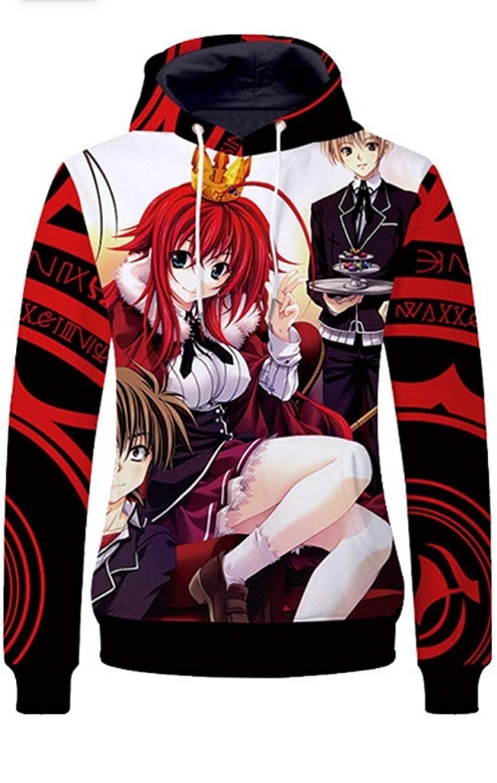 JooJer Anime High School DxD Pullover Hoodie - Unisex JooJer Anime High School DxD Pullover Hoodie - Unisex