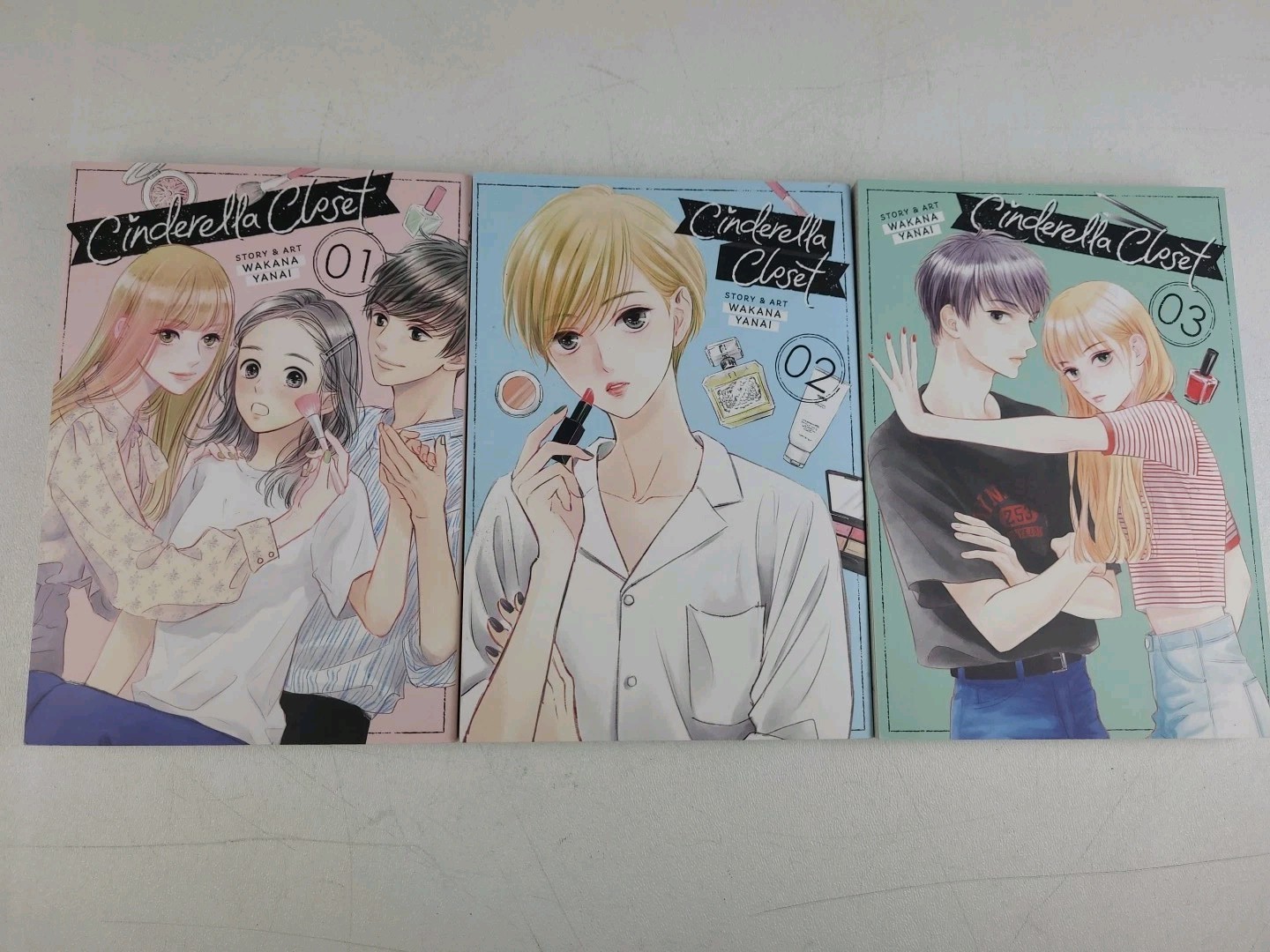 Lot Of 3 Cinderella’s Closet Manga Volume 1-3 Seven Seas Wakana Yanai Paperback Lot Of 3 Cinderella’s Closet Manga Volume 1-3 Seven Seas Wakana Yanai Paperback