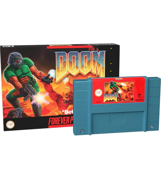 Doom Standard Edition (LRG) - SNES - Brand New Doom Standard Edition (LRG) - SNES - Brand New