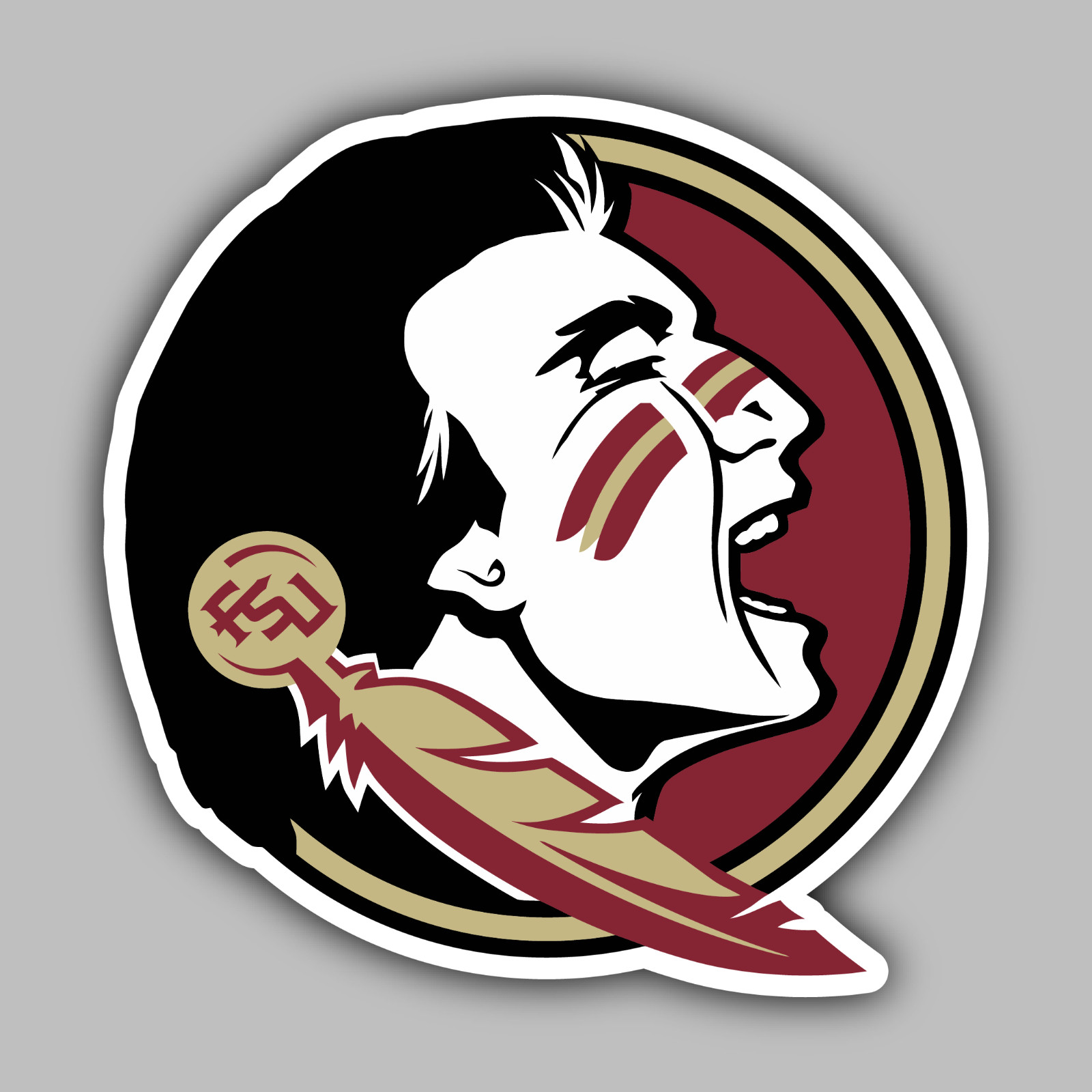 Florida State University Vinyl Sticker/Decal -NCAA -College Football -Seminoles