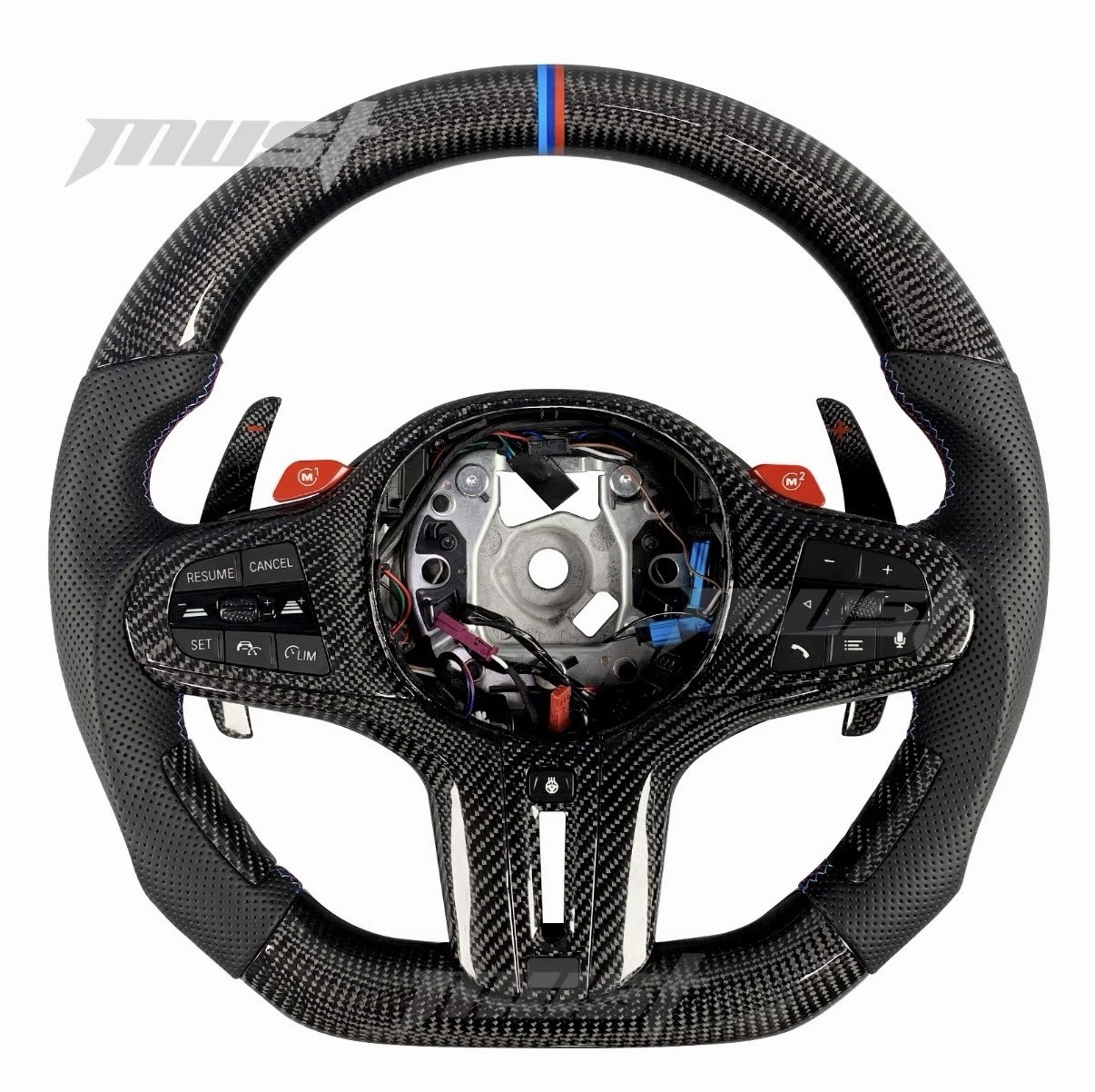 Custom Real Carbon Fiber Steering Wheel for BMW G05 G20 G2X G3X M2 M3 M4 M5 Custom Real Carbon Fiber Steering Wheel for BMW G05 G20 G2X G3X M2 M3 M4 M5