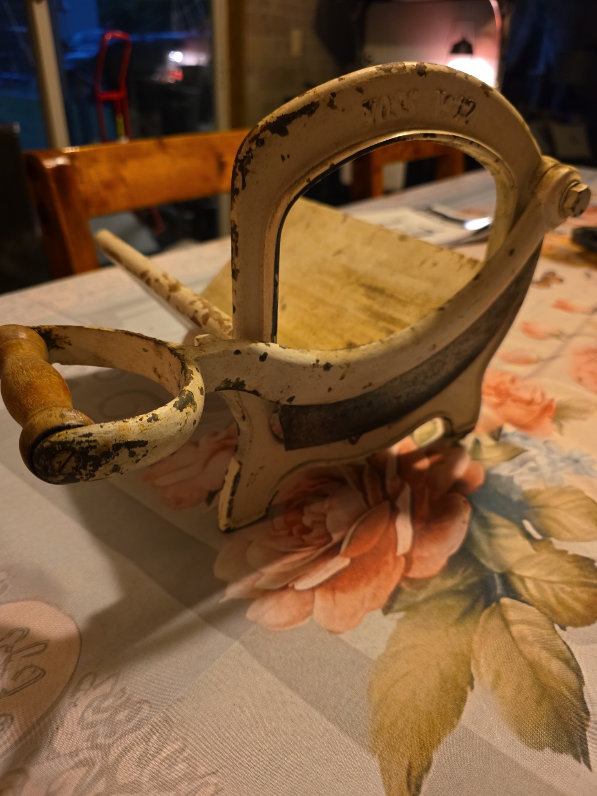 Voss No. 12 Cast Iron Antique Bread Slicer