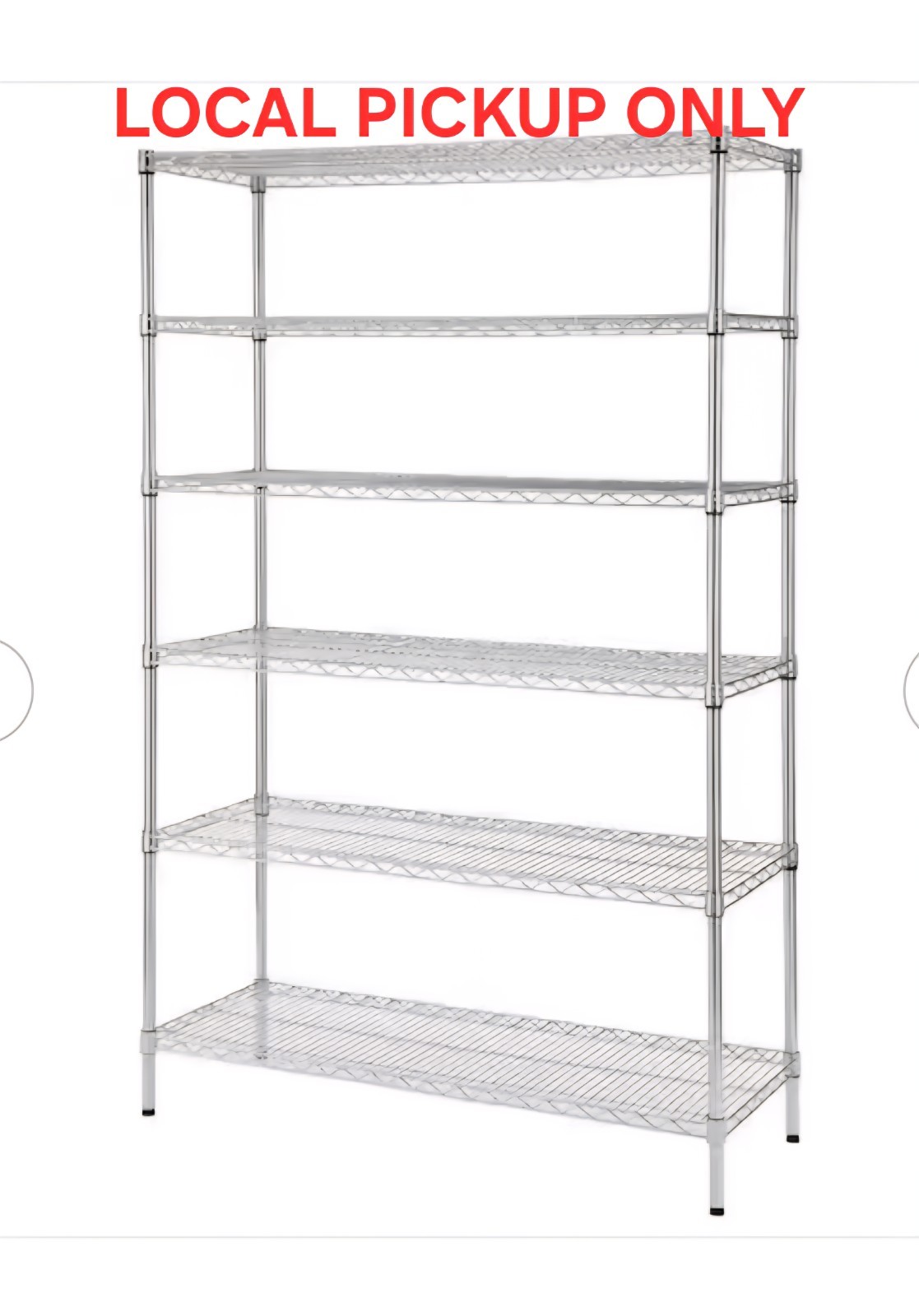 ➿️ HDX 6-Tier Heavy Duty Steel Wire Shelving Unit in Chrome 48 in. W x 72 in. H ➿️ HDX 6-Tier Heavy Duty Steel Wire Shelving Unit in Chrome 48 in. W x 72 in. H