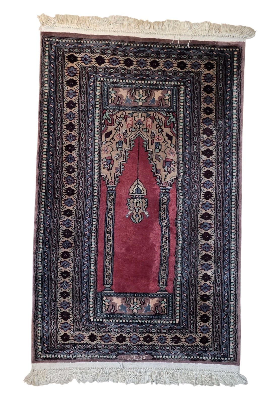 Pakistani Bokhara Wool Runner Rug 7\'6\