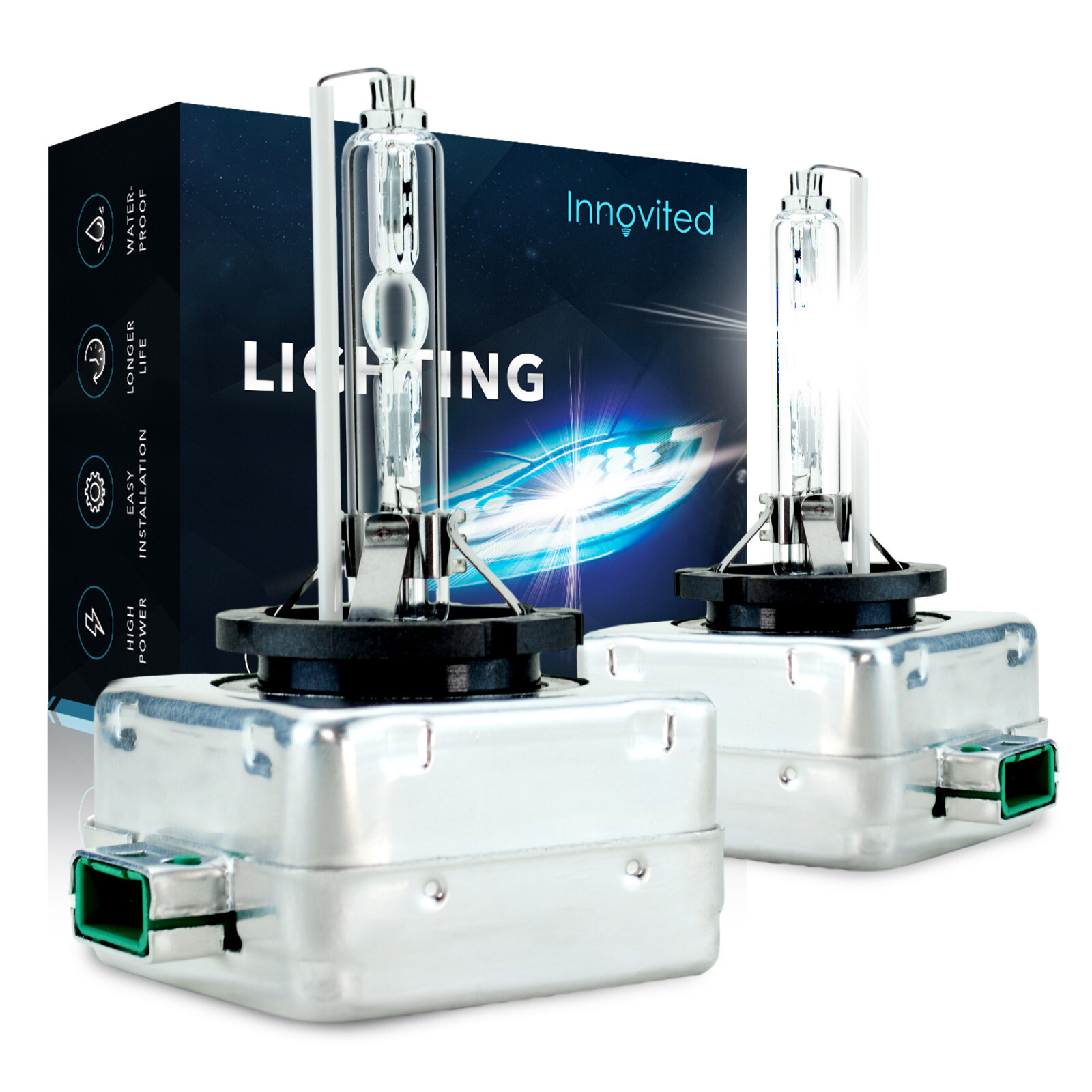 Innovited 2pcs D3S HID Bulbs OEM Headlight Direct Replacement 5000K 6000K 8000K Innovited 2pcs D3S HID Bulbs OEM Headlight Direct Replacement 5000K 6000K 8000K