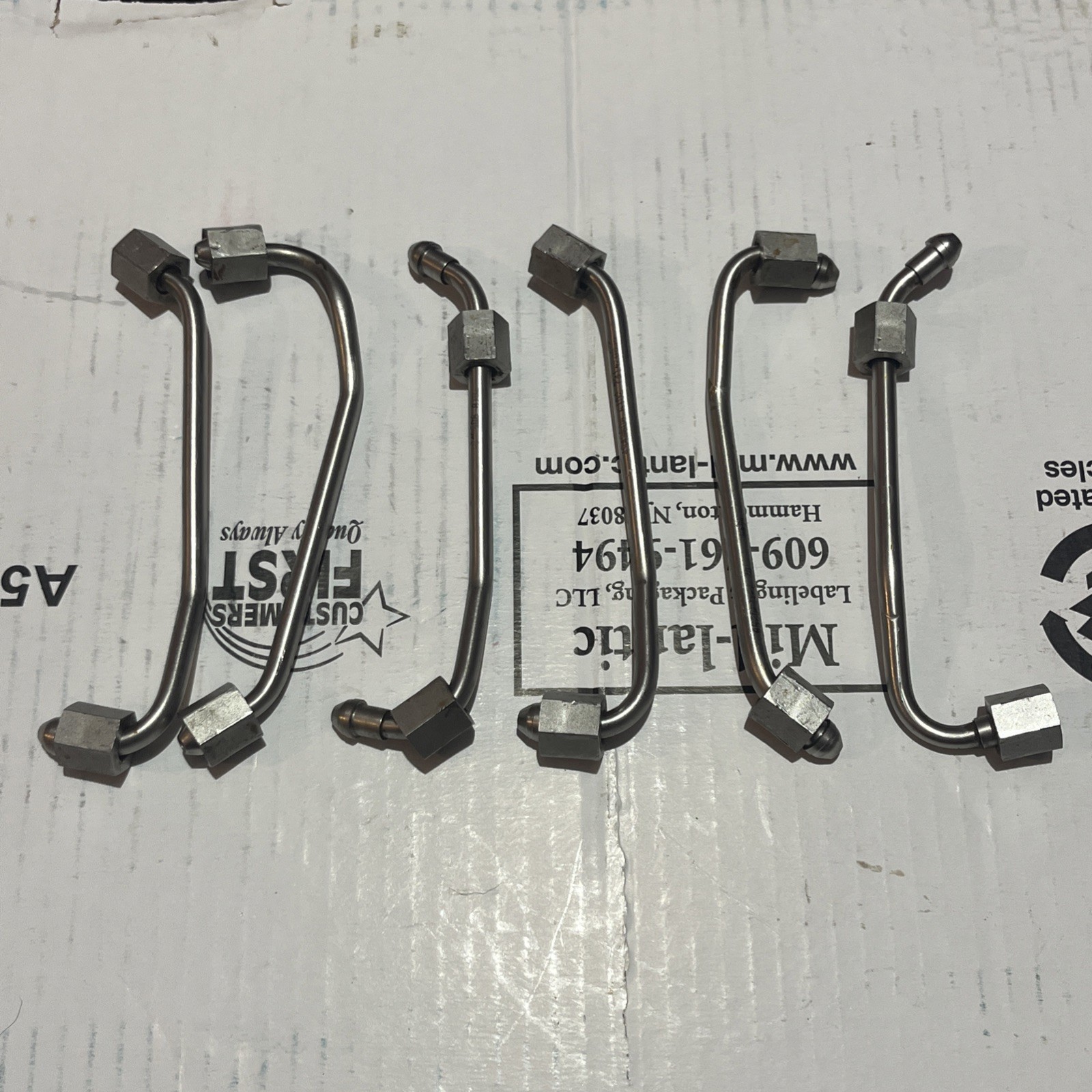 2007 - 2011 BMW N54 135I 335I 535I HIGH PRESSURE FUEL Injector lines pipes OEM