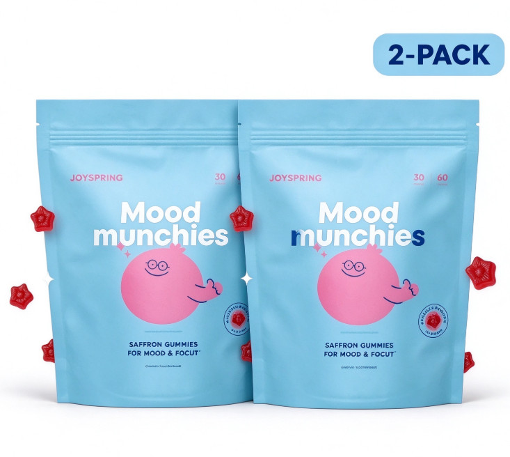2pc JoySpring Mood Munchies Saffron Gummies for Kids & Teens, Mood & Focus,60ct 2pc JoySpring Mood Munchies Saffron Gummies for Kids & Teens, Mood & Focus,60ct