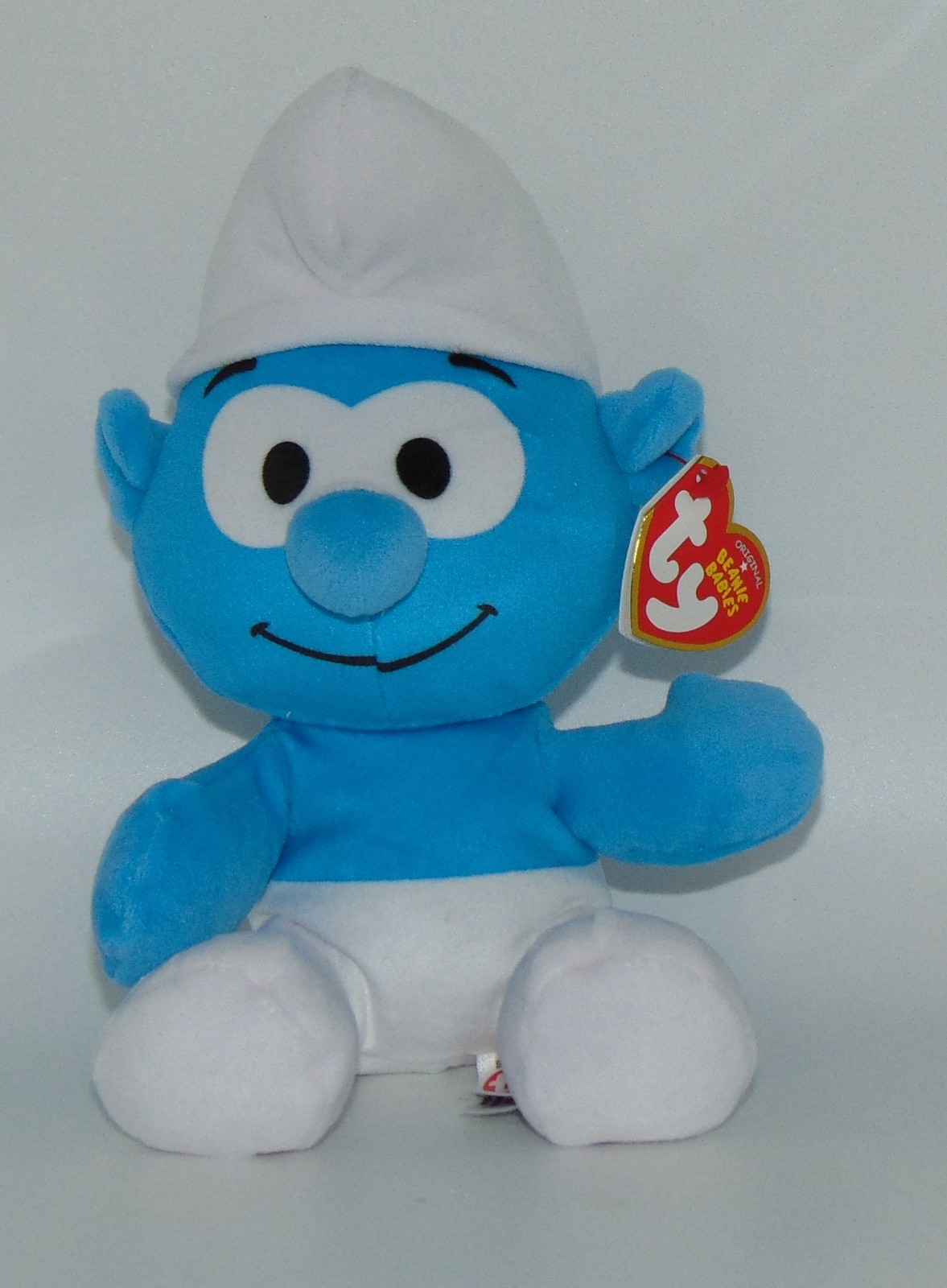NEW TY Beanie Babies  SMURF - The Smurfs 6\
