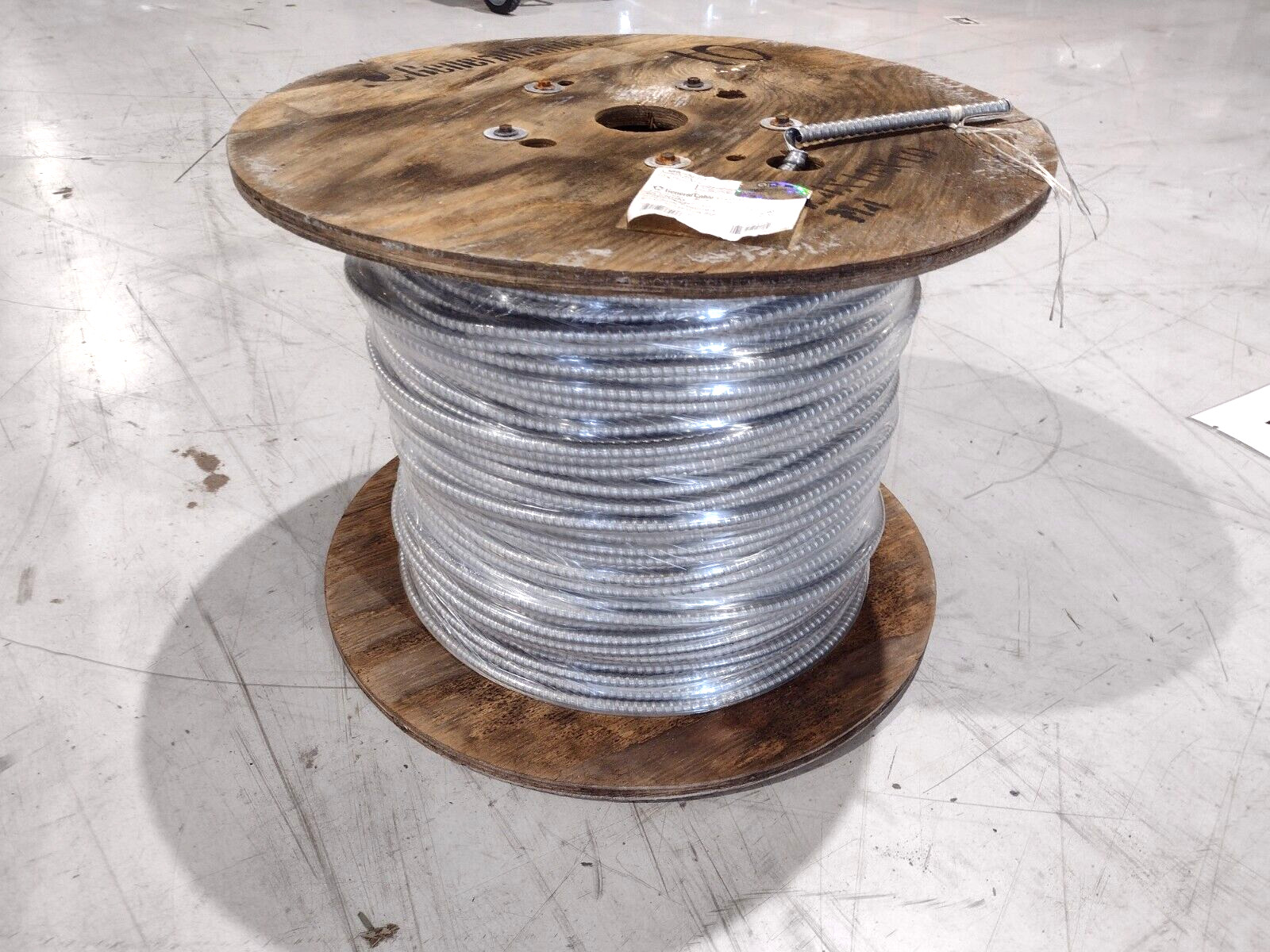 Prysmian 9141300 GenSPEED 10 Category 6A Interlock Armored Cable 1000FT, Cat 6