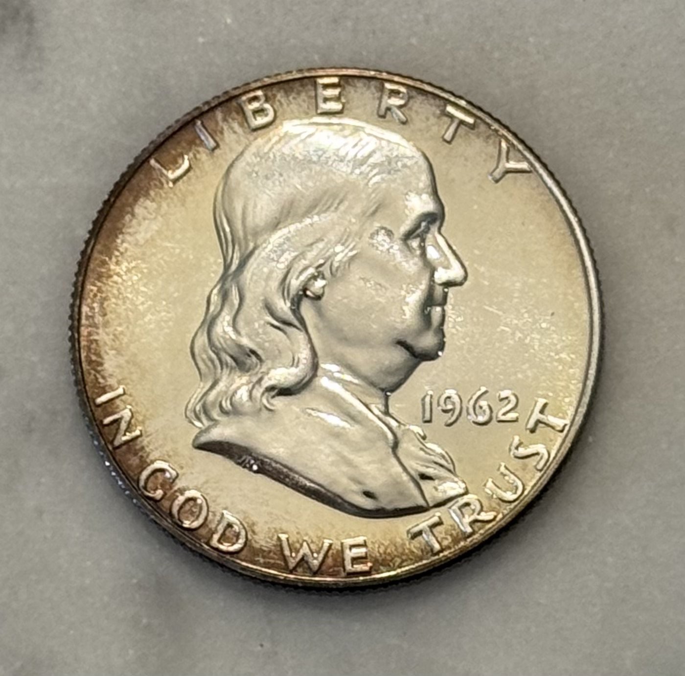 1962 Franklin Half Dollar Proof - 90% Silver
