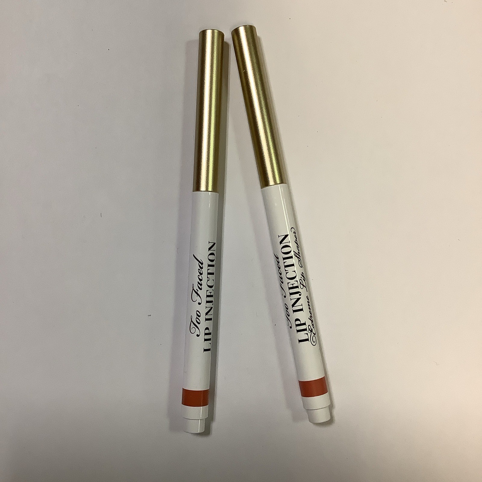 2X Too Faced Lip Injection Extreme Lip Shaper Plumping Lip Liner Hot & Spicy
