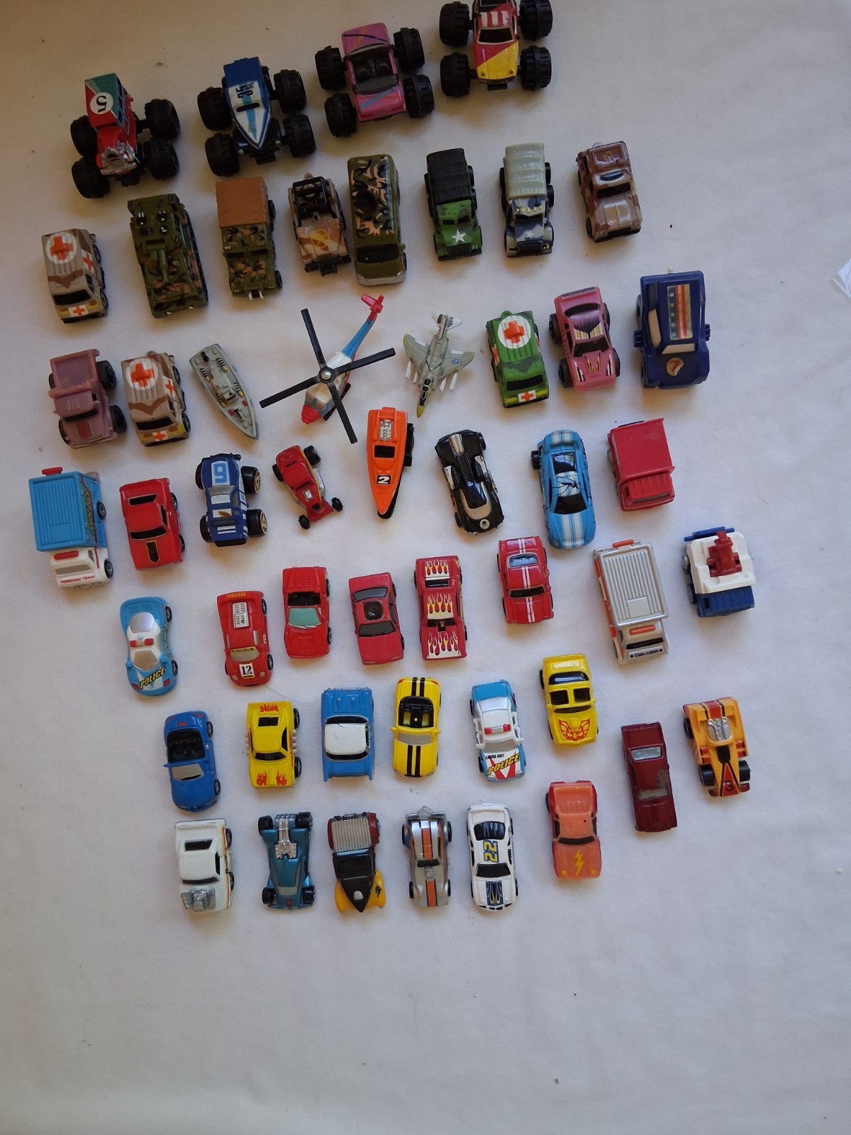 Micro Machines 1980-1990's, Lot 50 Pre-owned. Micro Machines 1980-1990's, Lot 50 Pre-owned.