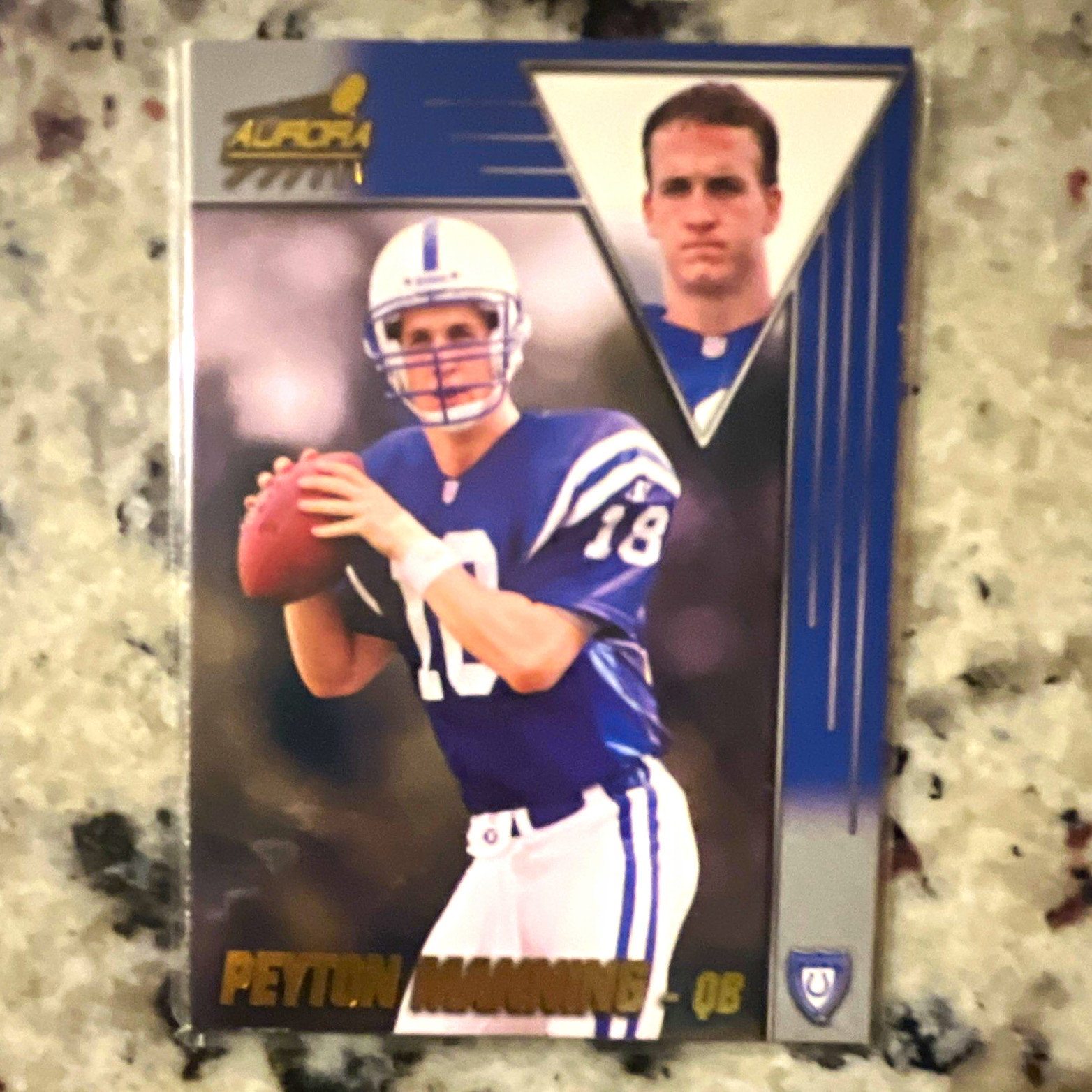 Pacific Aurora 1998 Peyton Manning Indianapolis Colts #71 RC Base Set Pacific Aurora 1998 Peyton Manning Indianapolis Colts #71 RC Base Set
