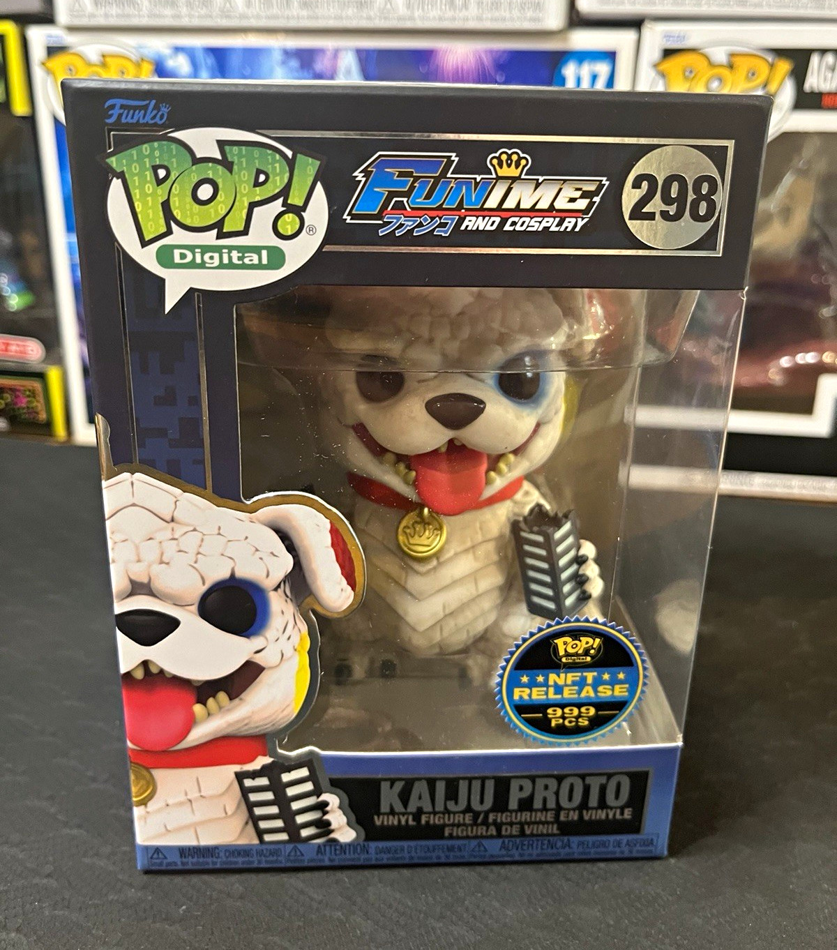 Funko Pop Digital Kaiju Proto #298 Vinyl Figure, 999 pcs *VAULTED*