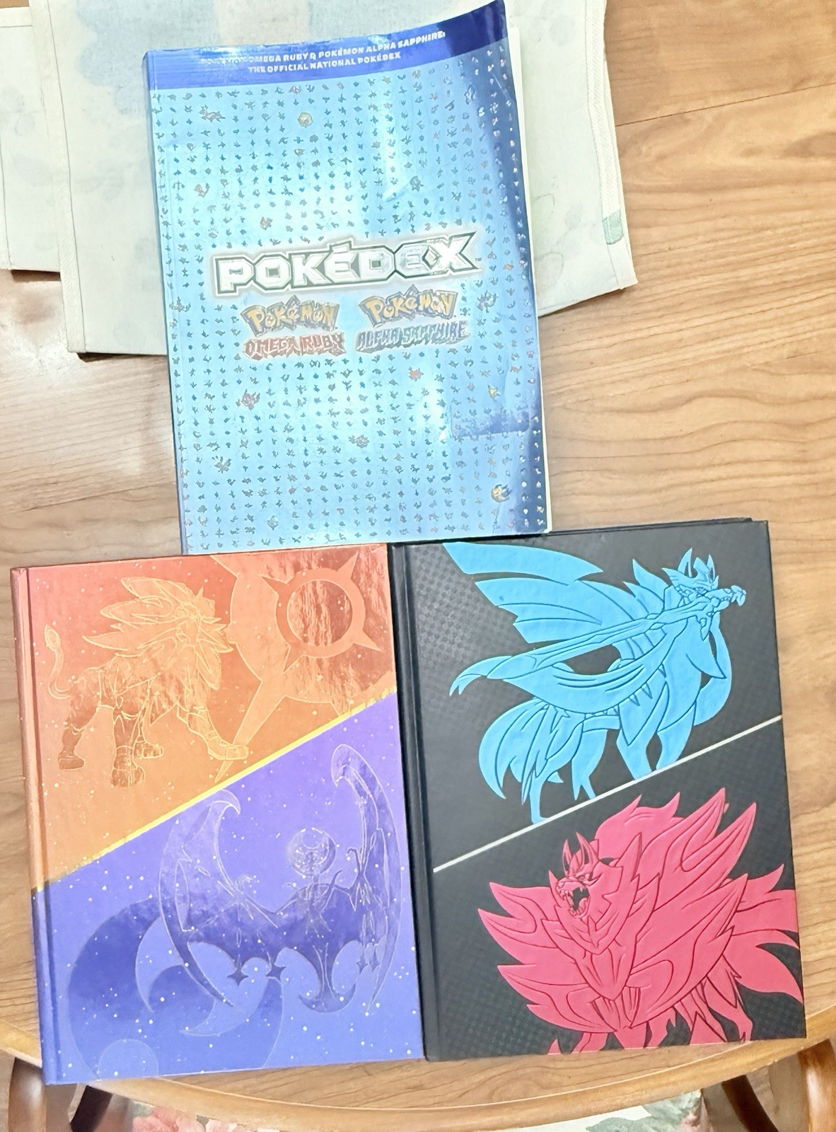 Pokémon Sun and Moon: Sword And Shield Omega Alpha Book Lot