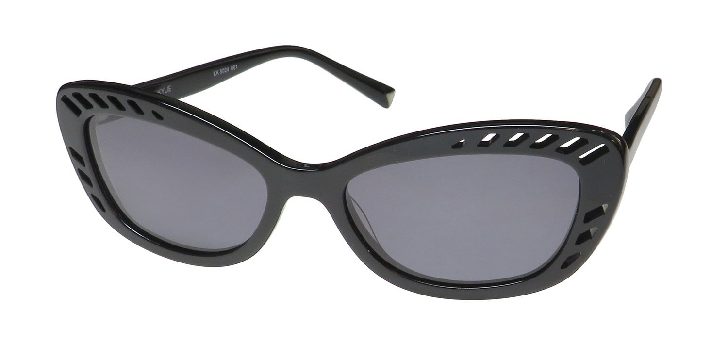 NEW KENDALL + KYLIE KK5024 SUNGLASSES PLASTIC WOMENS FULL-RIM CAT EYE 0-0-0