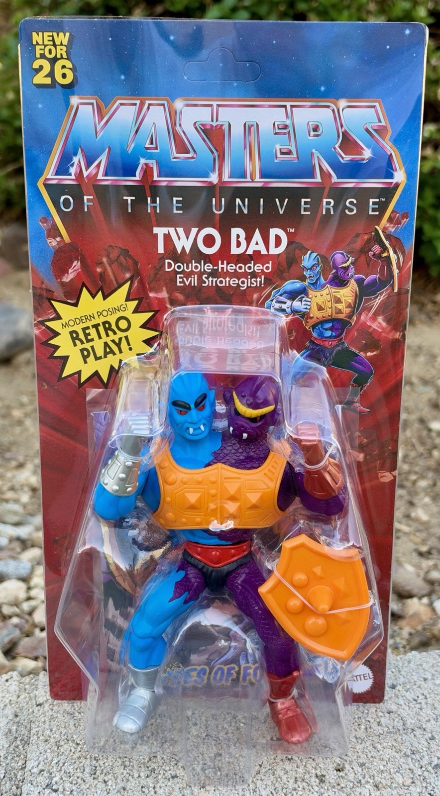 MOTU 2026 Masters of The Universe Origins TWO BAD Action Figure *IN HAND* MOTU 2026 Masters of The Universe Origins TWO BAD Action Figure *IN HAND*