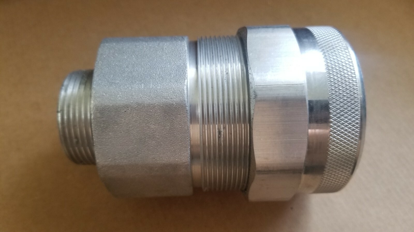 Remke RTK-125-8 MC Cable Connector 1-1/4 in NPT Aluminum Cord Grip Fitting