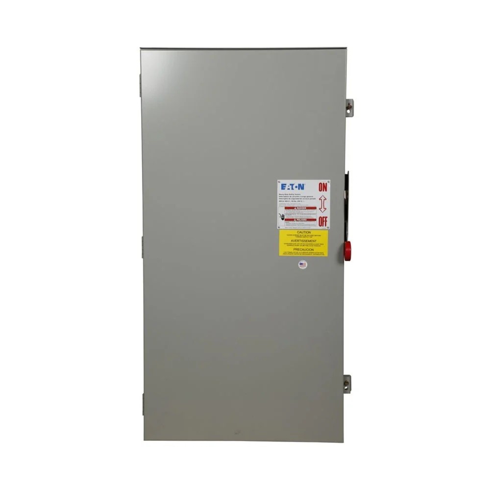 NEW IN BOX EATON DH365URK 3-P 400A 600V 3R HEAVY DUTY NONFUSED DISCONNECT