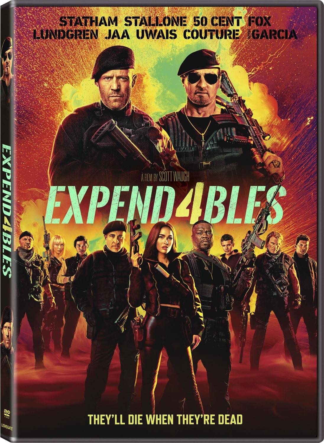 THE EXPENDABLES 4 DVD