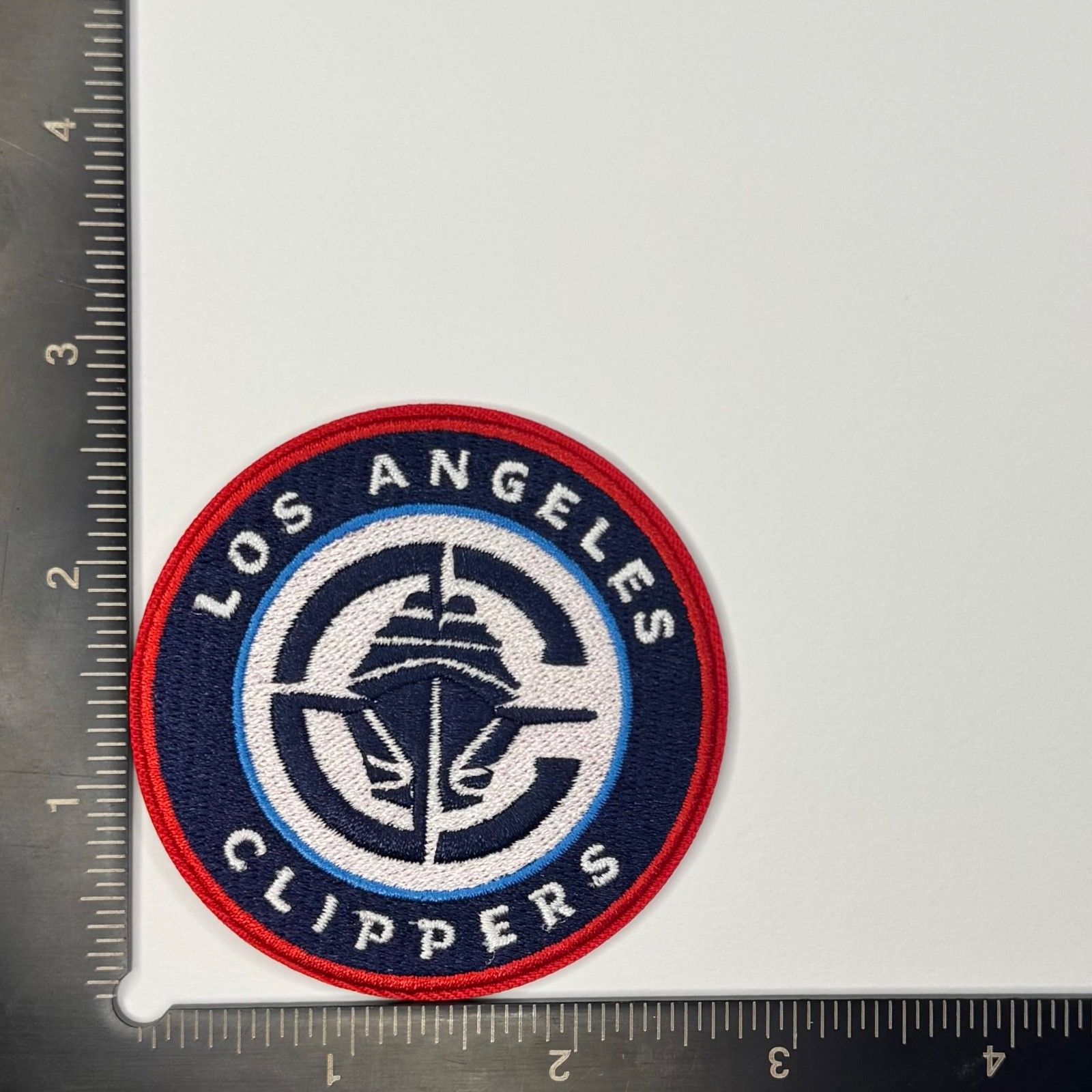 Los Angeles Clippers iron on patch Throwback Vintage