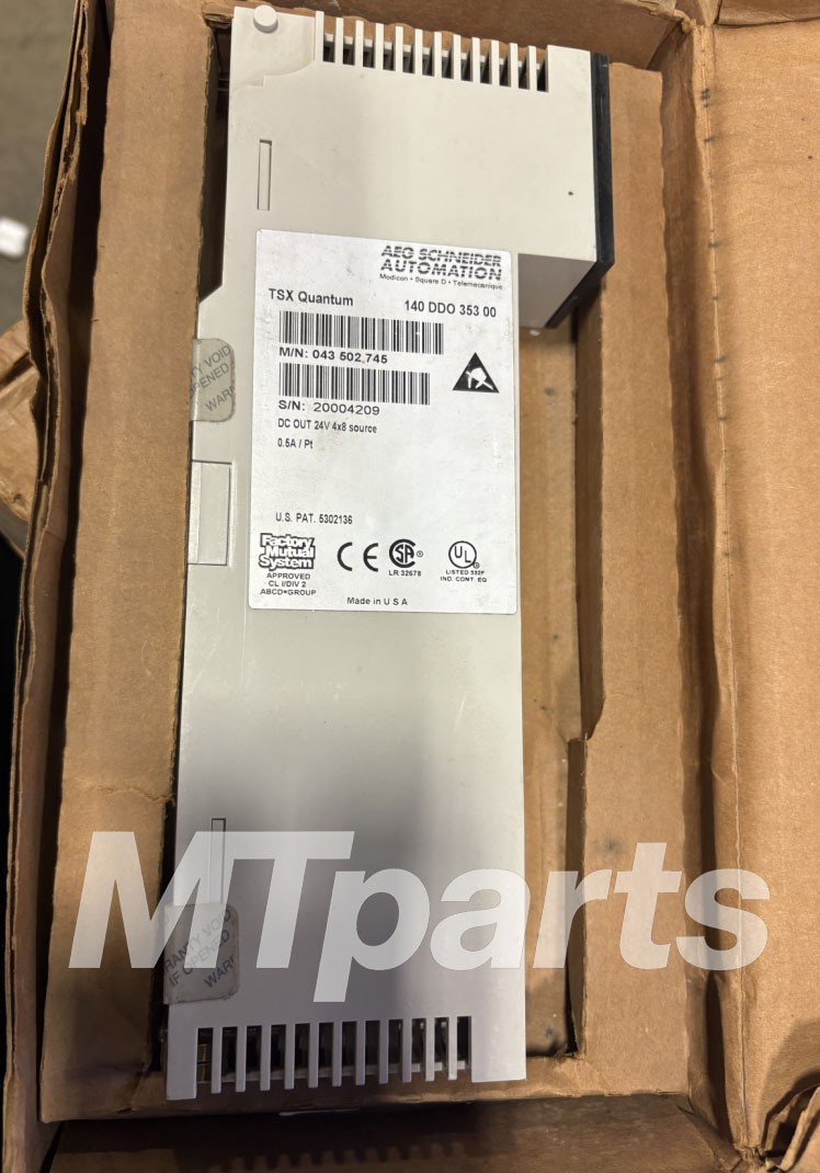 Surplus 1×New Open Box Schneider 140DDO35300 US Seller 1 year warranty