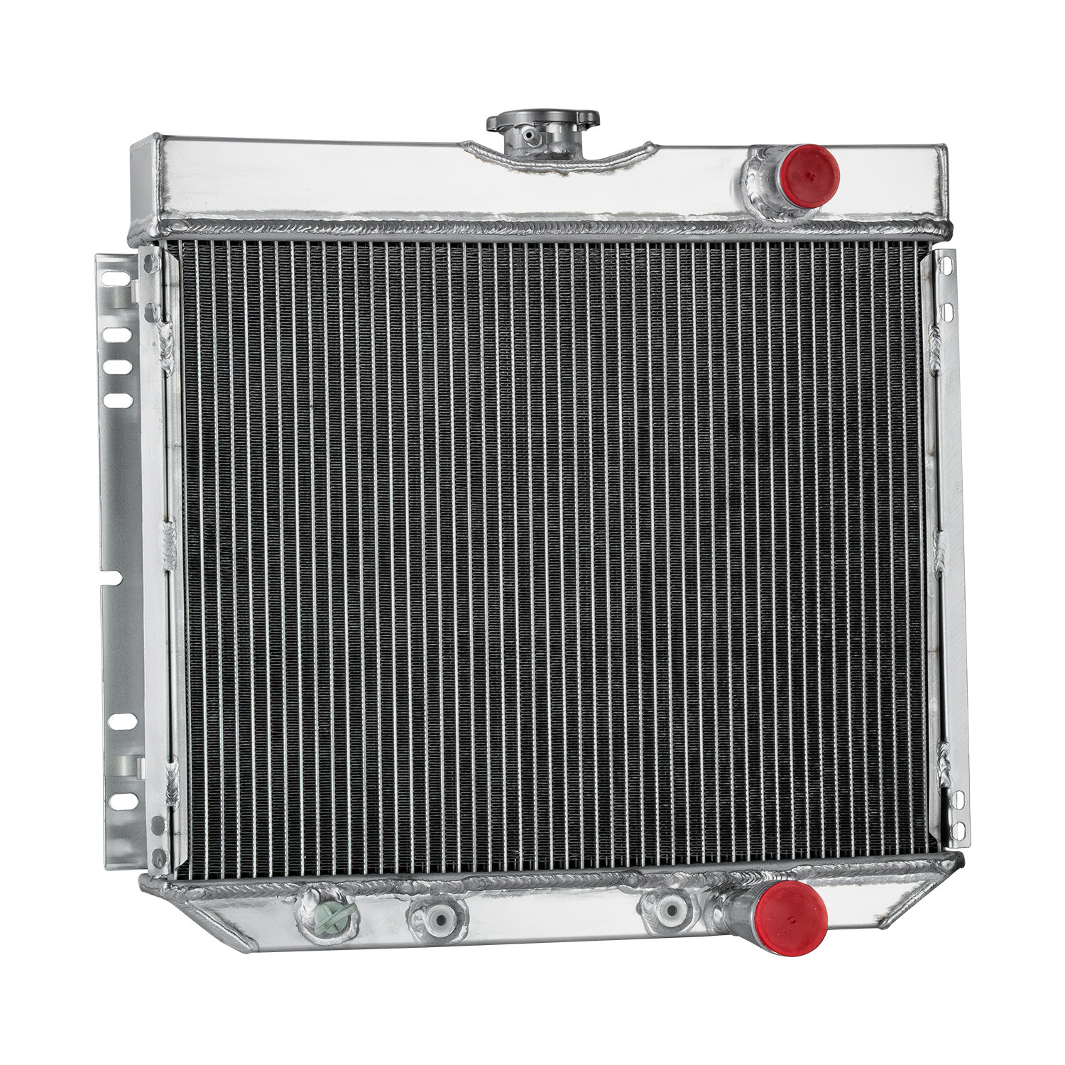 CC340 4  Row Aluminum Radiator For 1967-1970 Ford Mustang Mercury Cougar Falcon