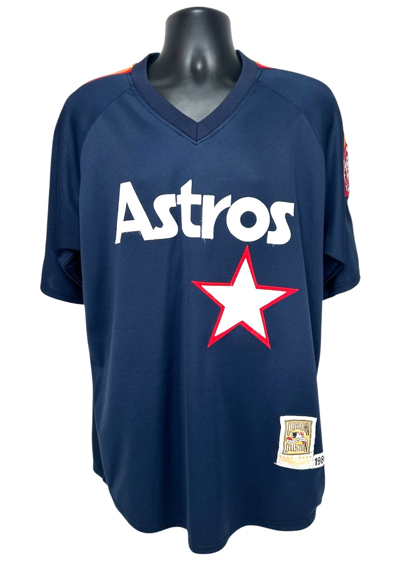Vintage Mitchell & Ness Nolan Ryan 1986 Houston Astros Jersey Sz 54 Made in USA