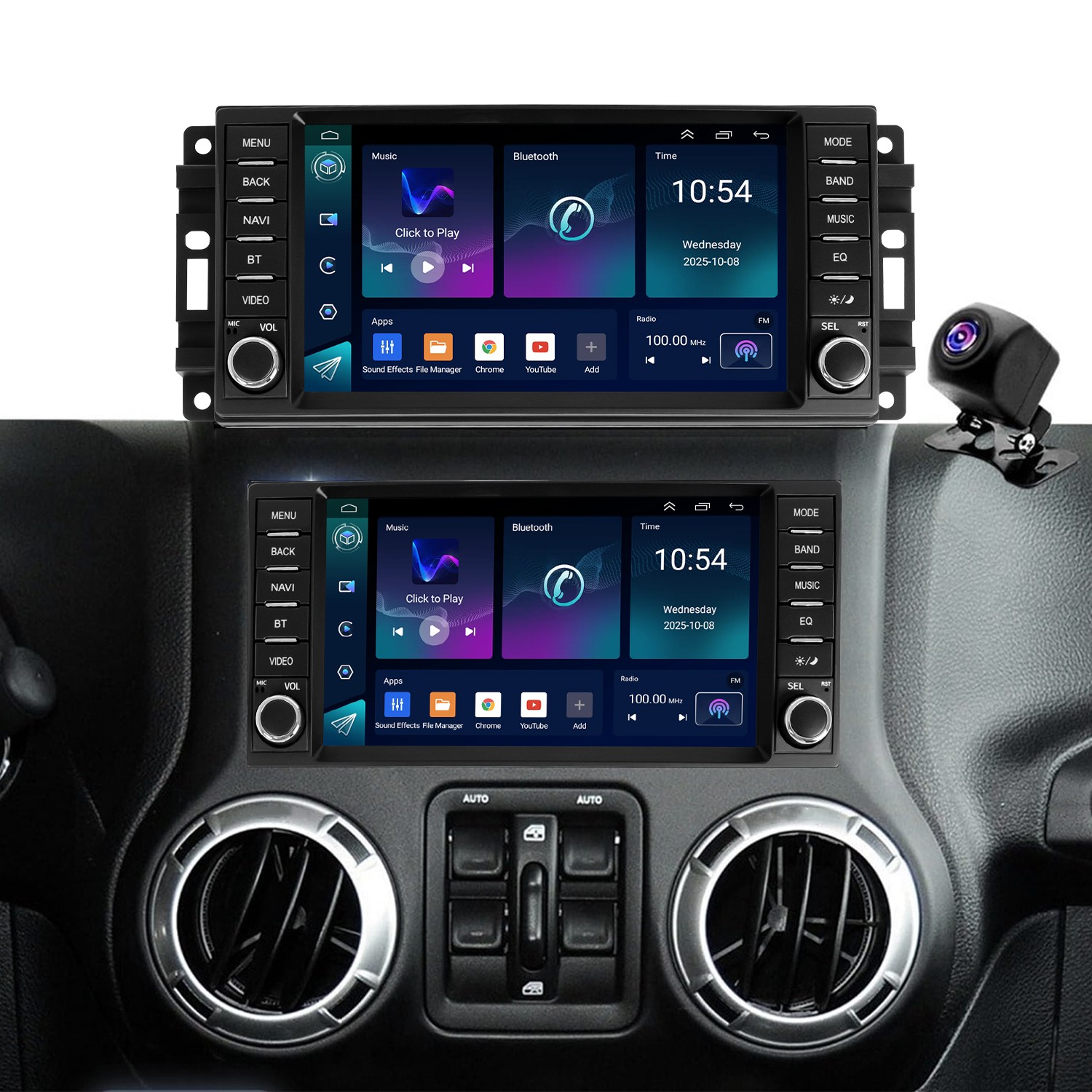 For Jeep Wrangler JK 2007-2018 7\
