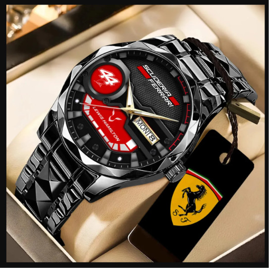 Ferrari Hamilton Alloy Luxury Quartz Watch