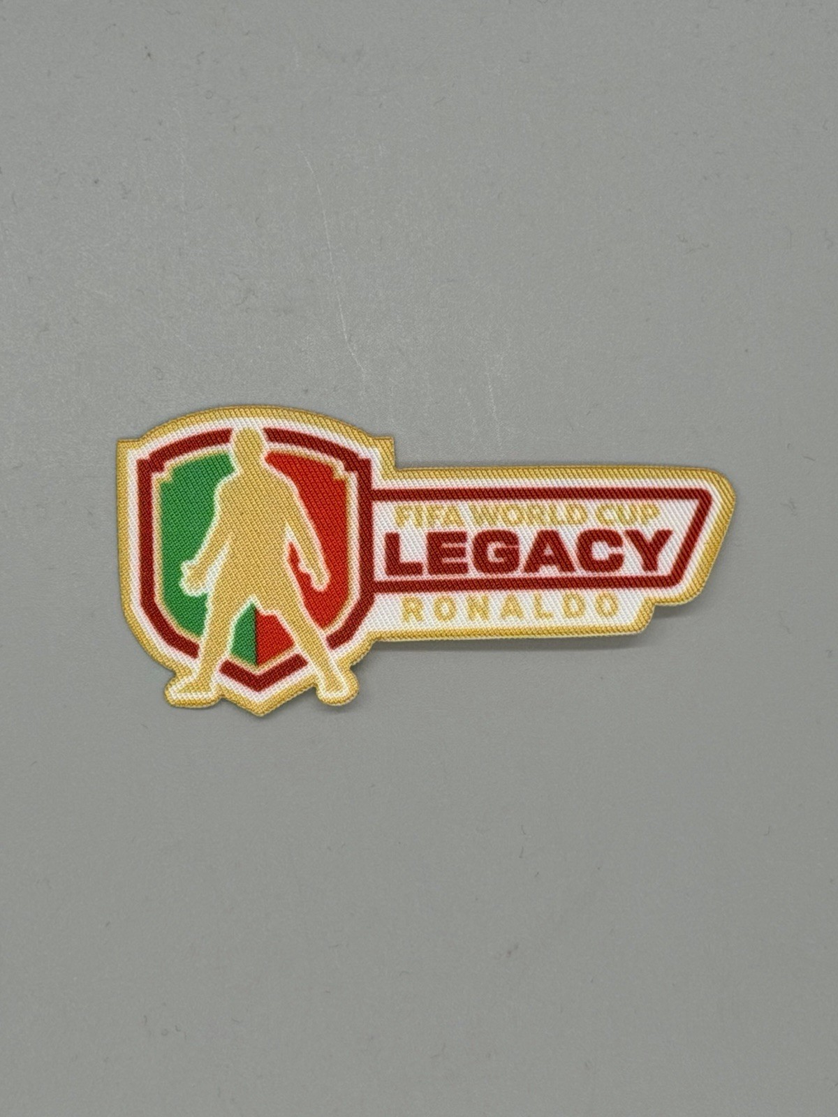 Legacy Portugal Ronaldo 2026 World Cup Player Size Shirt Jersey Iron On Patch