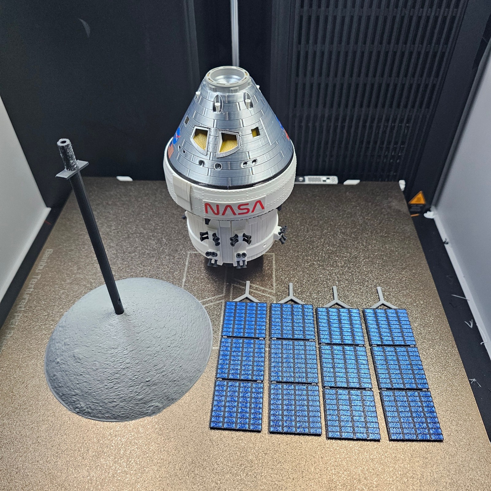 1/48 US NASA Artemis Orion MPCV Spacecraft 3D Model Builded Finished Painted