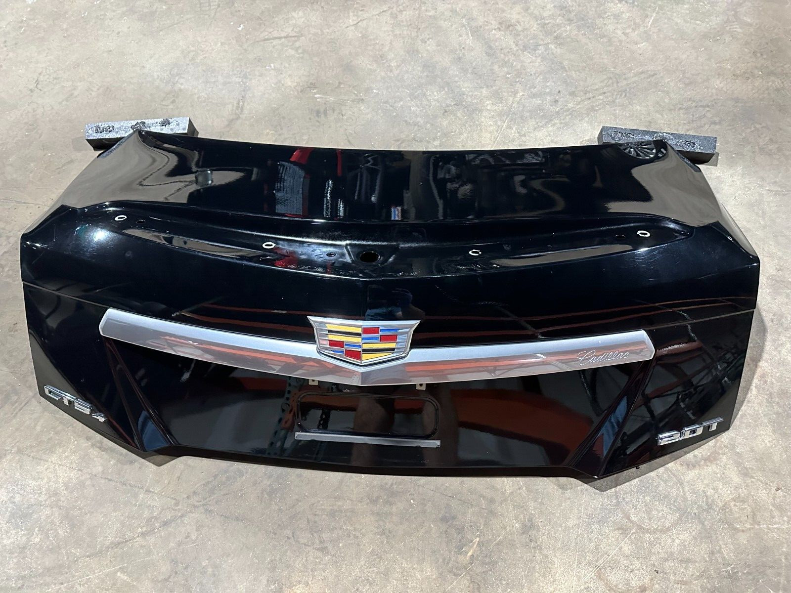 2014-2019 CADILLAC CTS REAR TRUNK DECK LID 84072290 BLACK OEM
