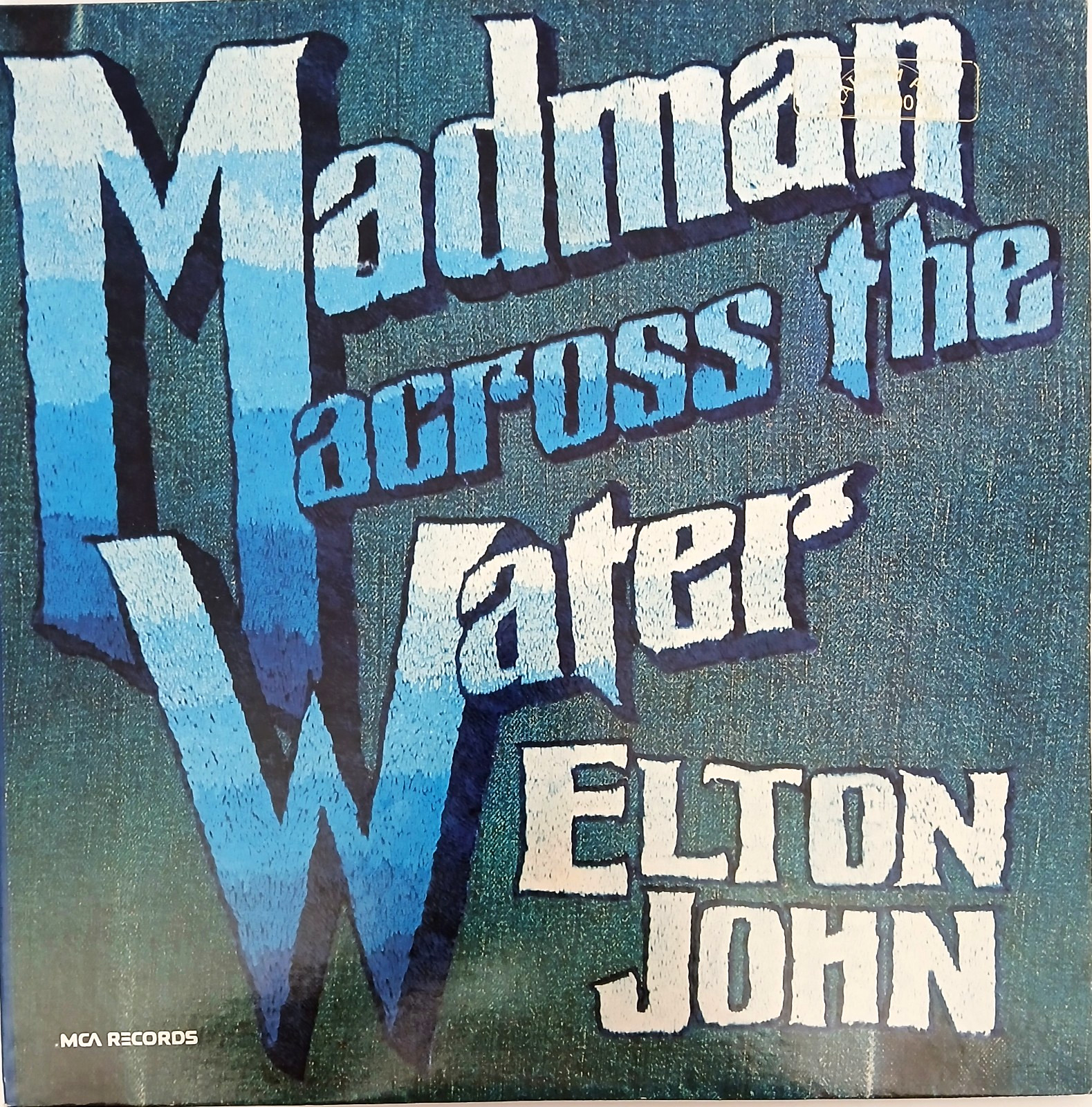 Elton John - Madman Across The Water - 1973 Vinyl lp PROMO - Classic Rock