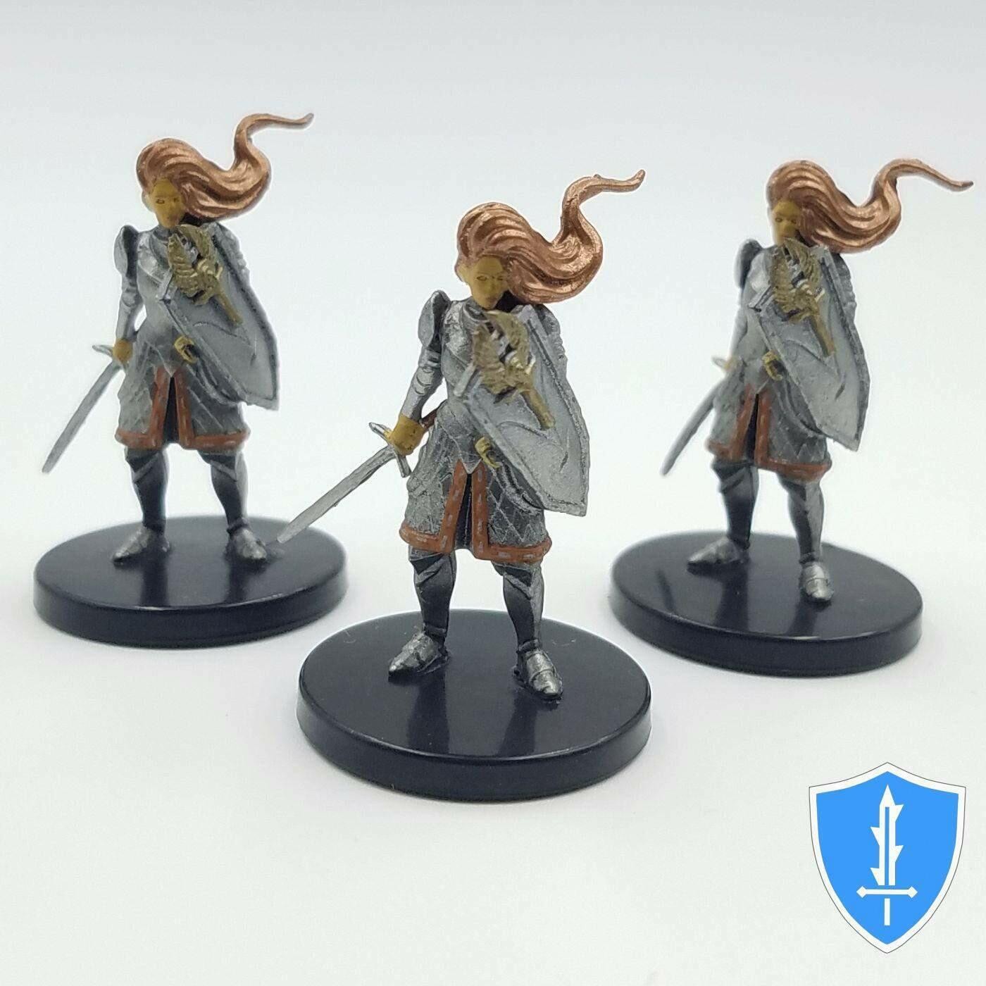 Angelkin Redeemer x3 - City of Lost Omens #6 Pathfinder Battles D&D Aasimar Mini