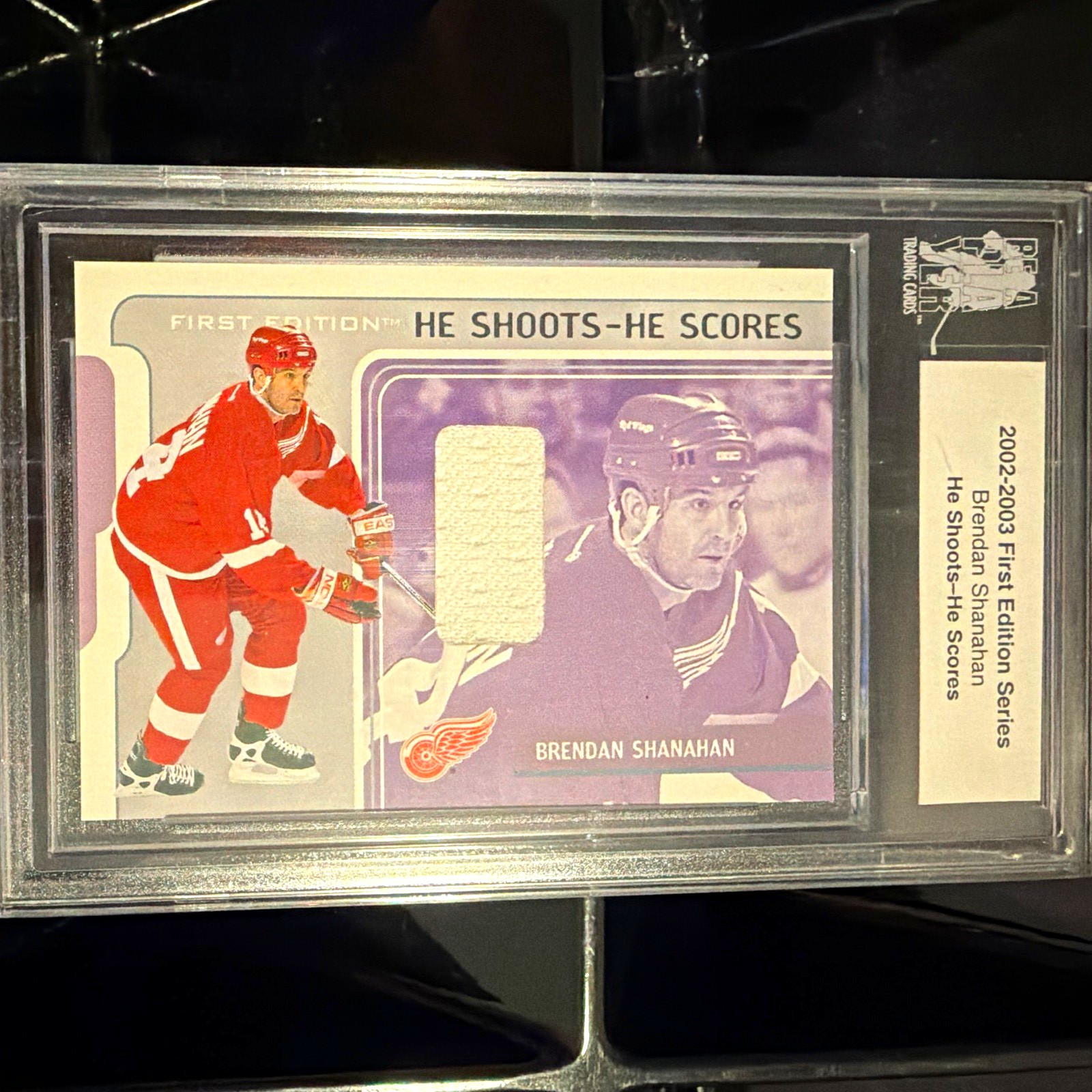 Be A Player He Shoots-He Scores 2002-03 Brendan Shanahan HSHS-21 /20 NHL