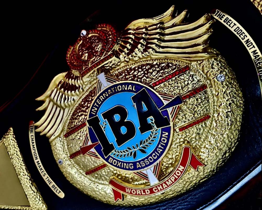 International  Boxing Association Championship Belt Adult Size