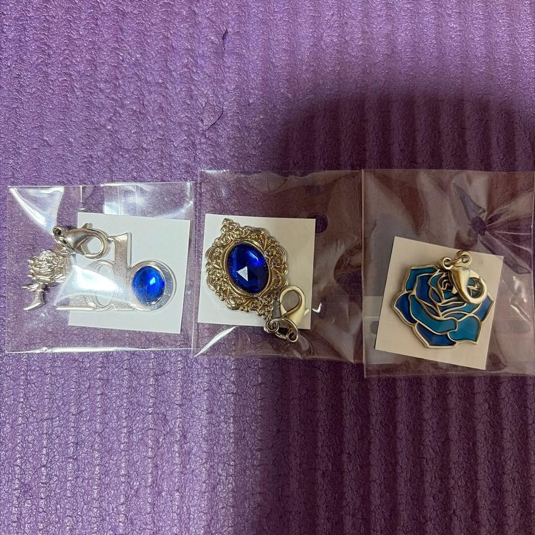 Ado Jewel Charm Logo / Blue Rose Complete Set World Tour 2025 Hibana Limited NEW