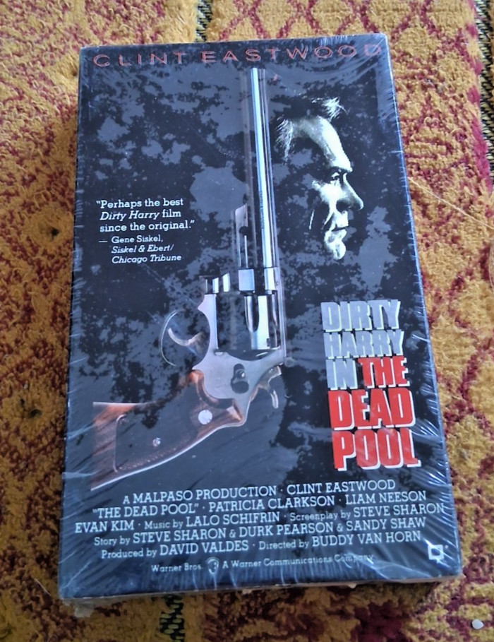 Dirty Harry in The Dead Pool Betamax Beta New