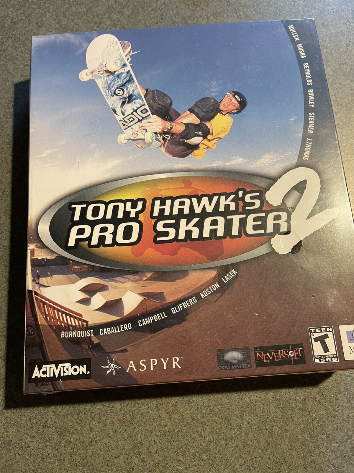 Tony Hawk\'s Pro Skater 2 For PC/MAC.  Brand New In Full Retail Box